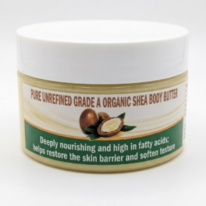 Pure Unrefined Grade A Organic Shea Body Butter (100ml)