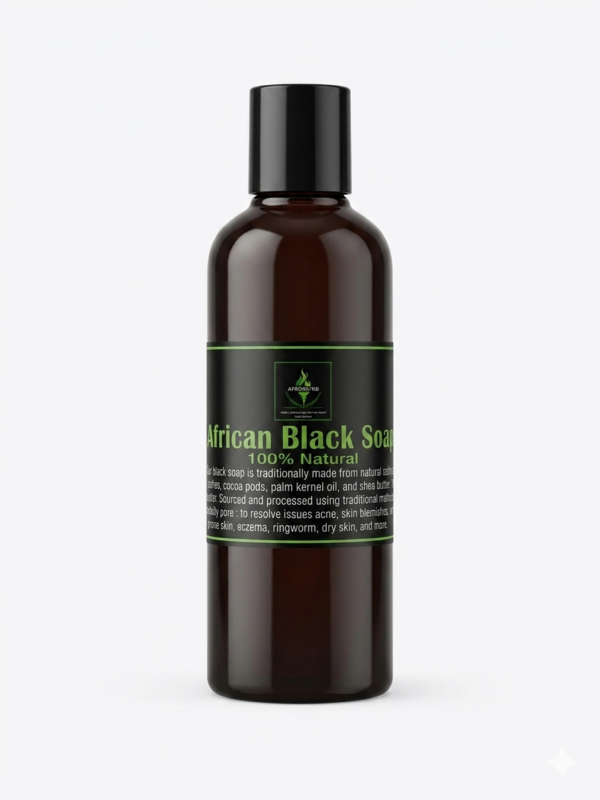 African Black Soap (100ml Liquid)