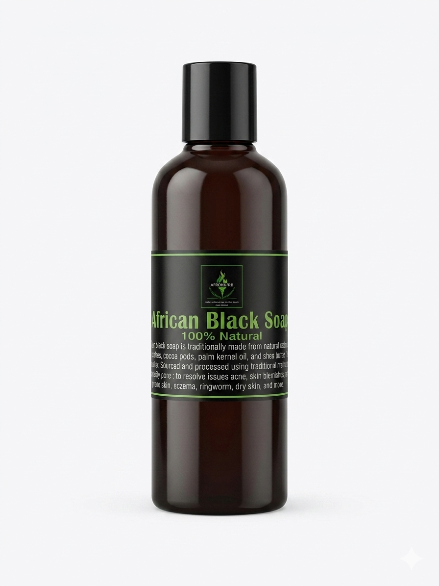 African Black Soap (100ml Liquid)