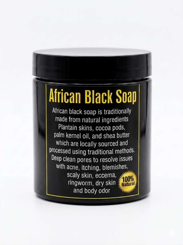 African Black Soap (200ml Tub)