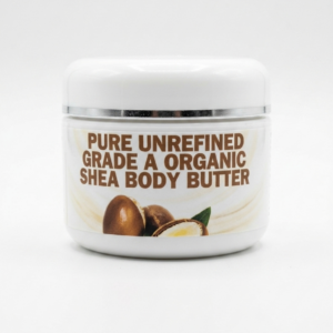 Pure Unrefined Grade A Organic Shea Body Butter (50ml)